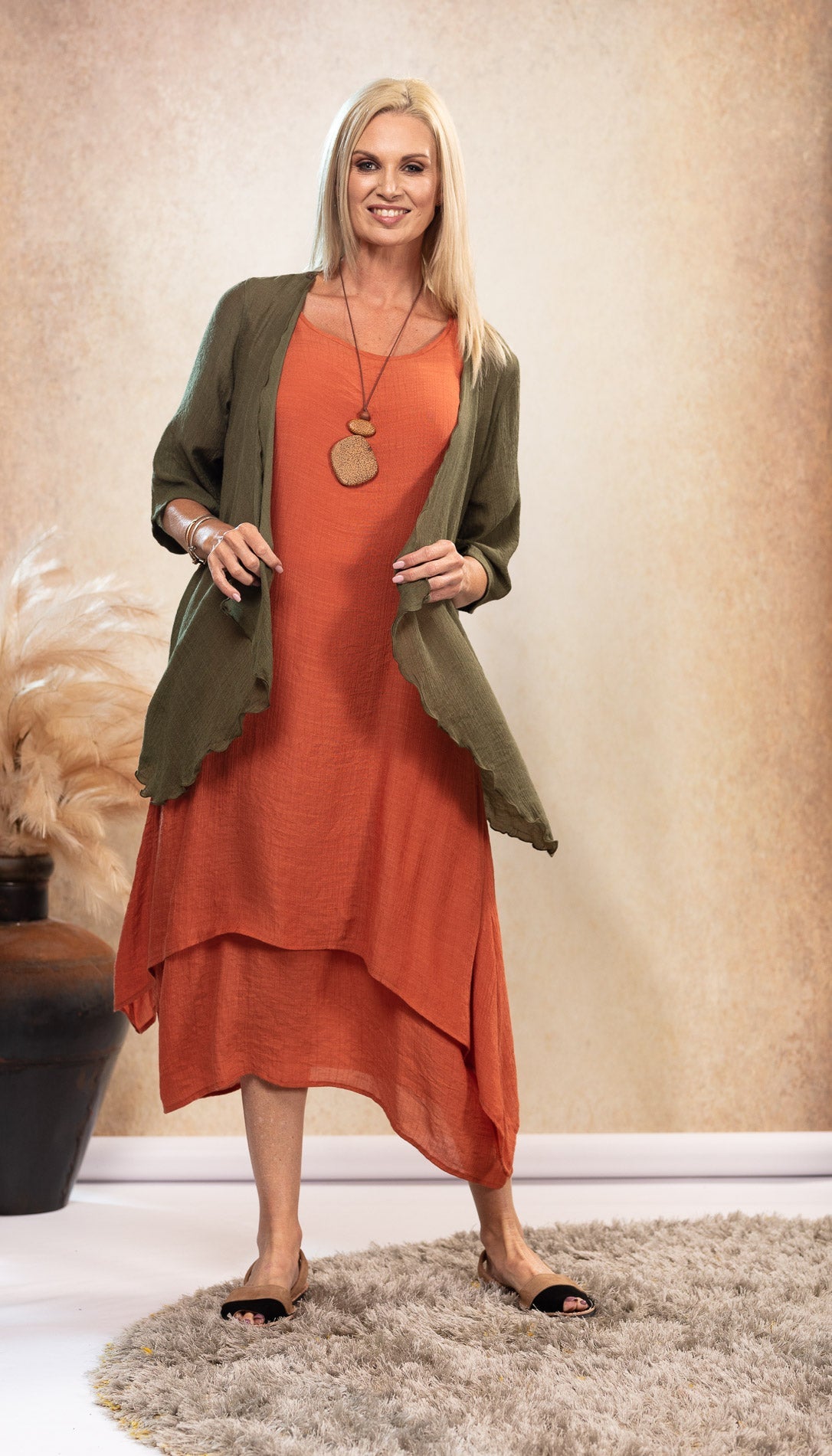 Camille | Brigitte Relaxed Maxi Dress