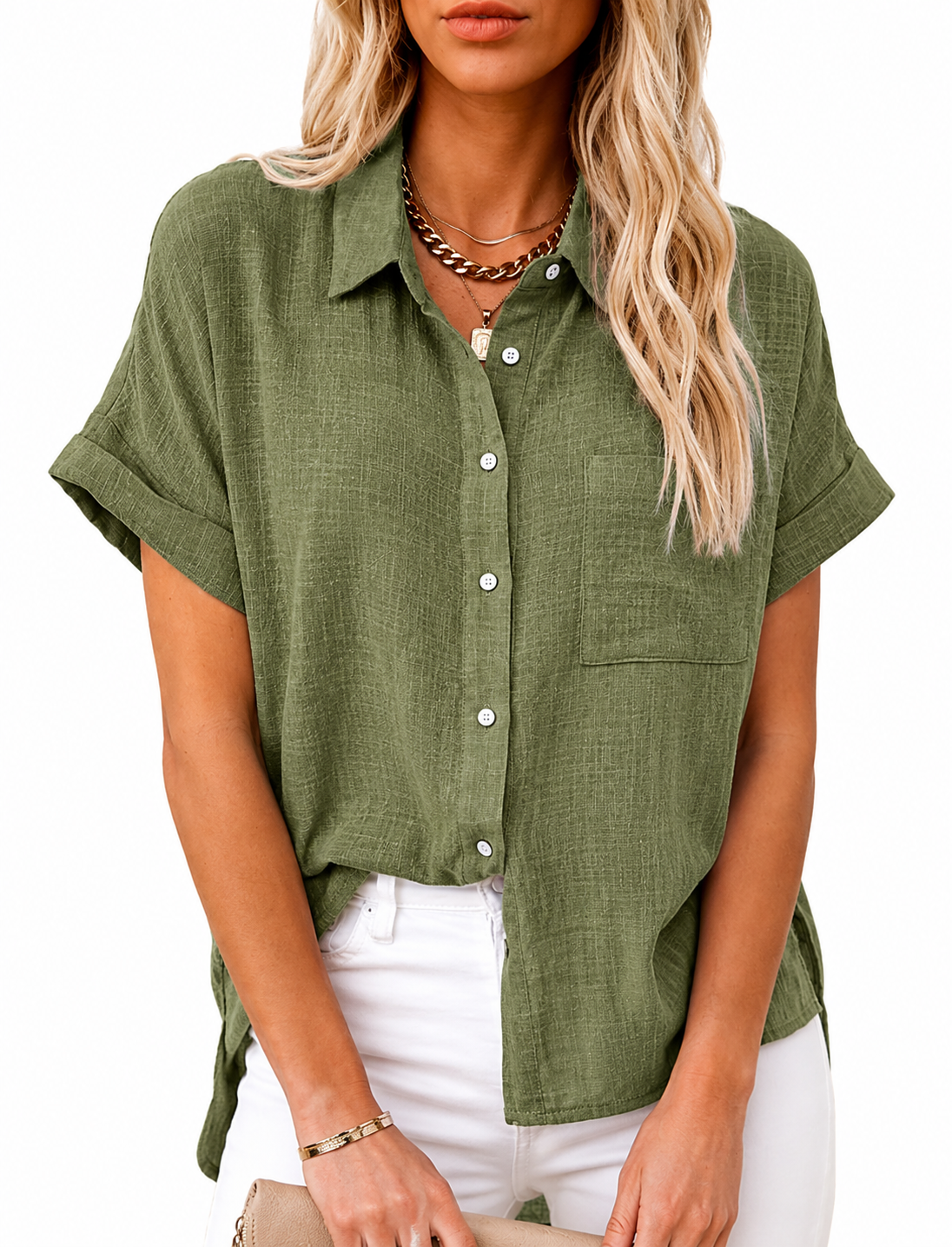 Jade | Button Up Shirt