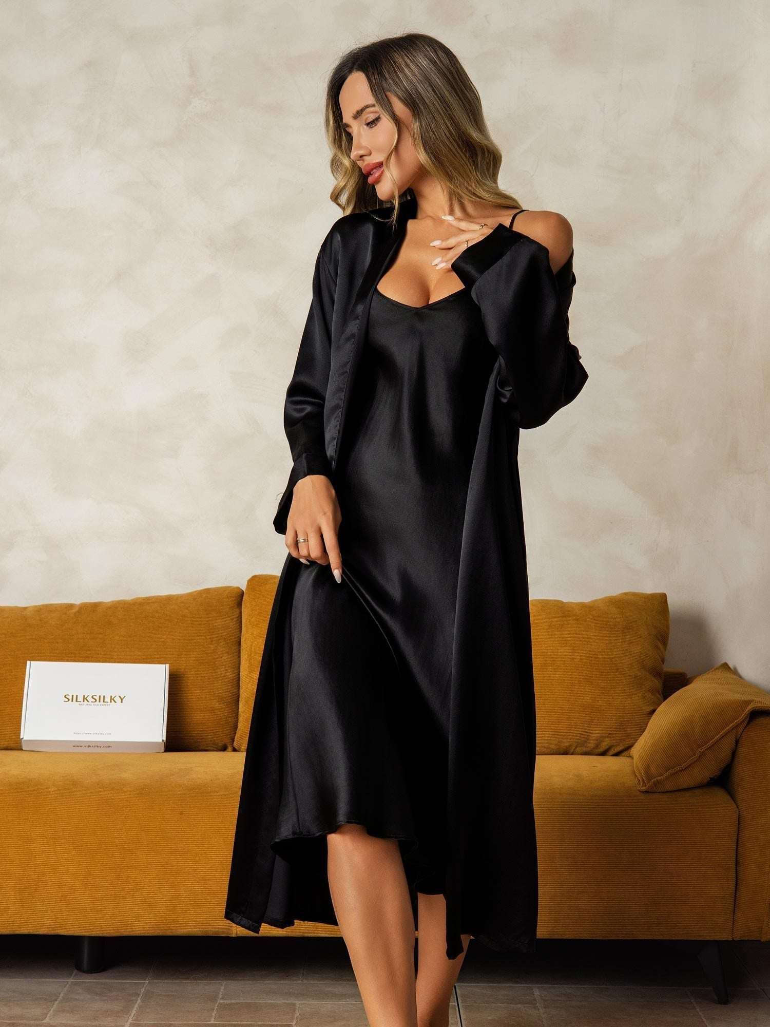 Alison | Luxe Dressing Gown