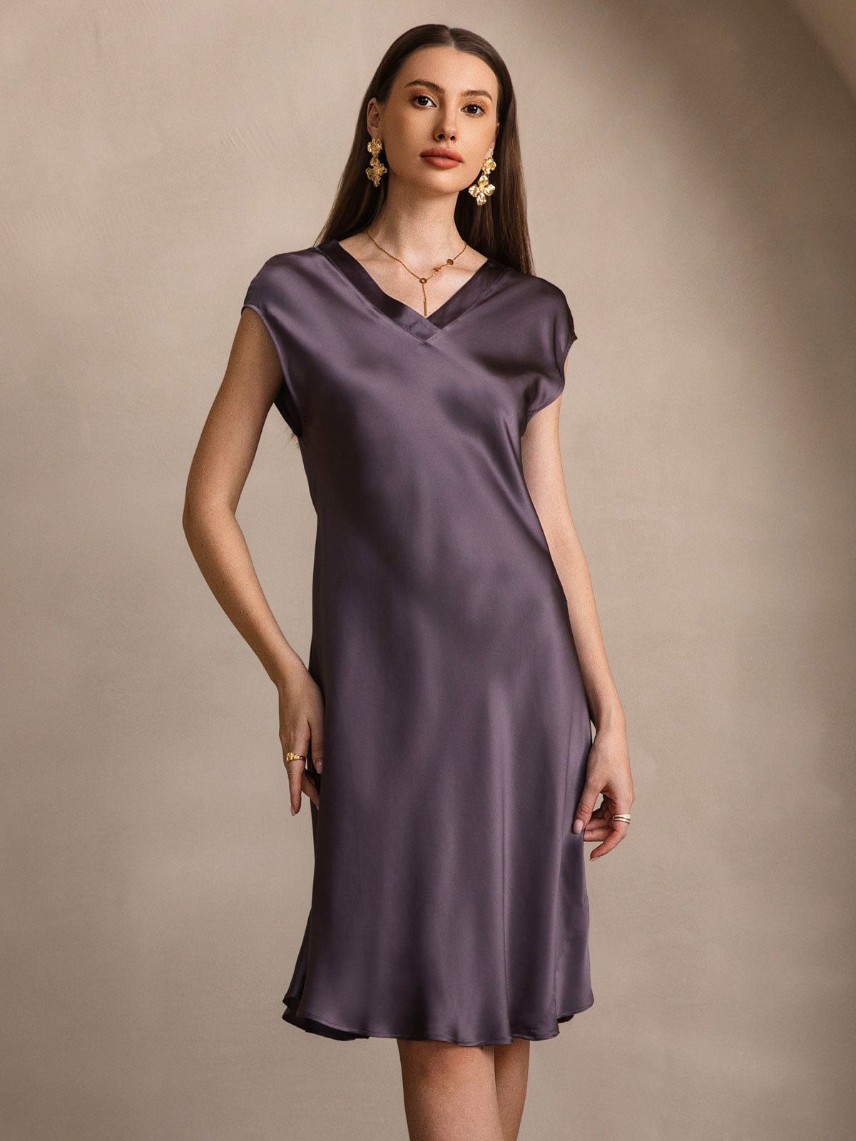 Agatha | Cap Sleeve Nightgown