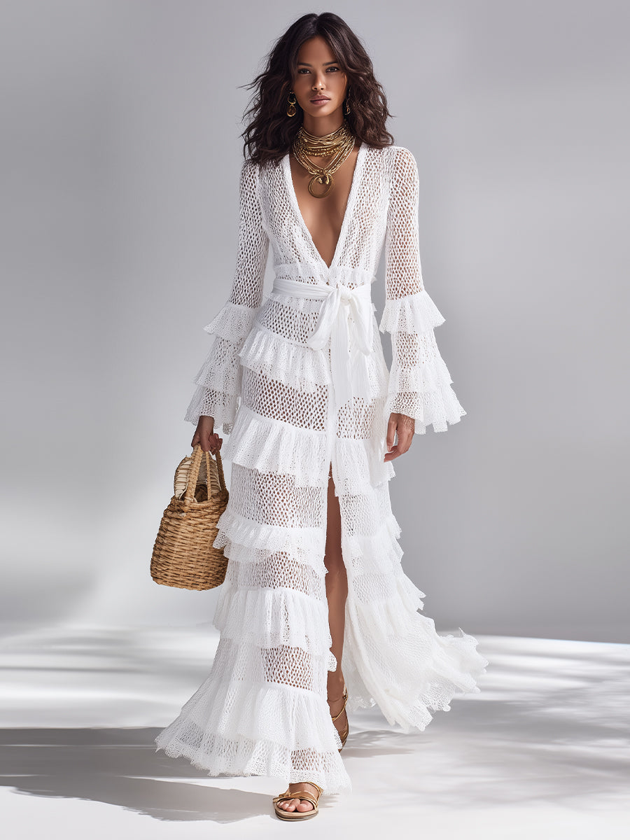 Kit | Crisp White Crochet Knit