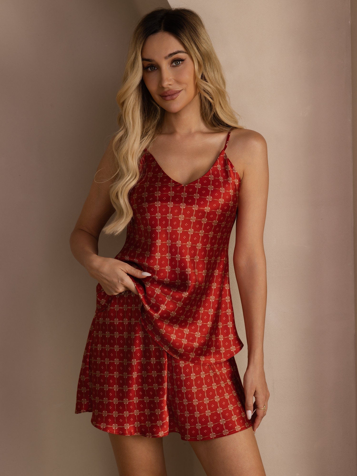 Ariel | Elegant Cami & Shorts Set