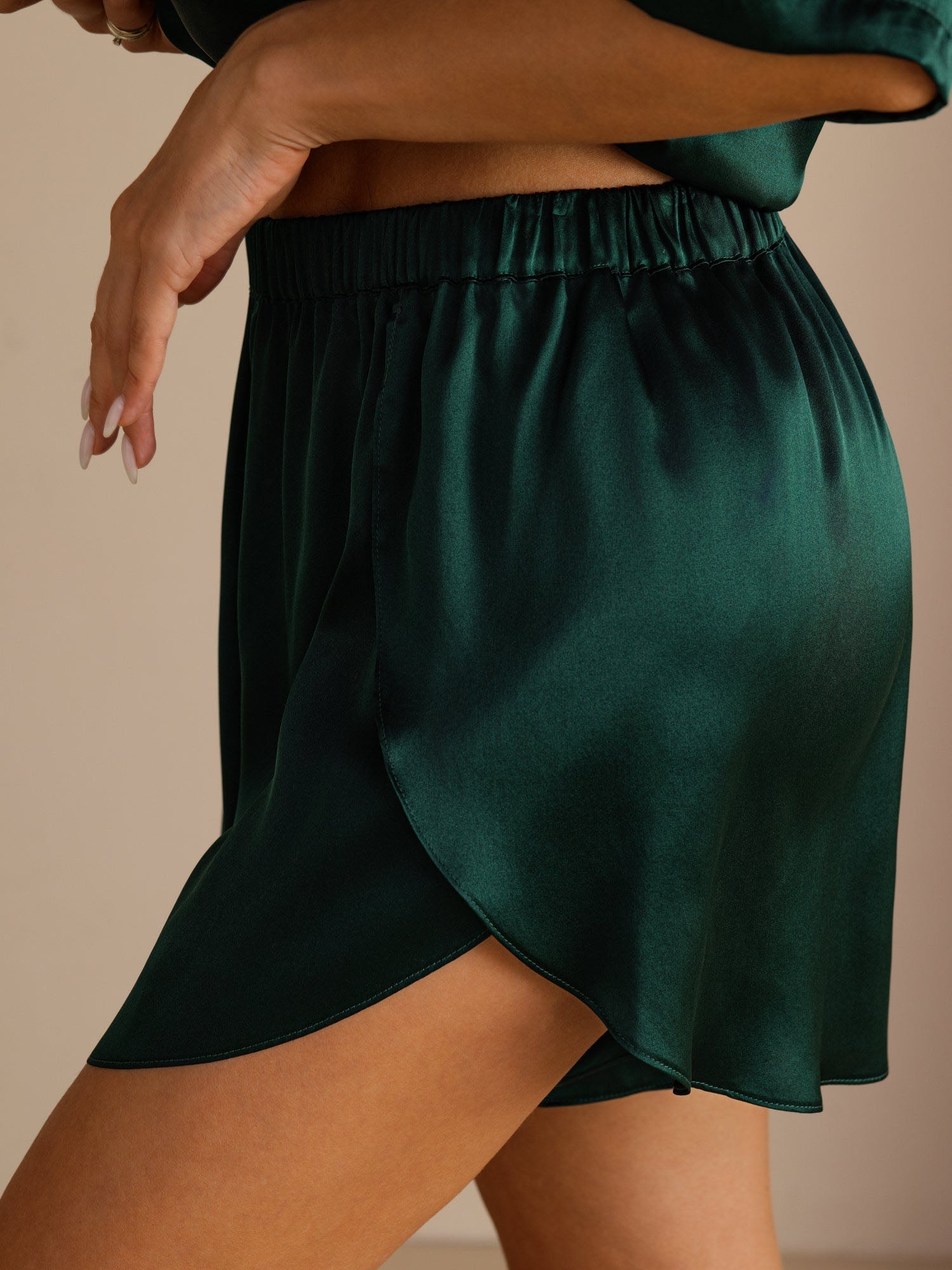 Aria | Silk Sleep Shorts