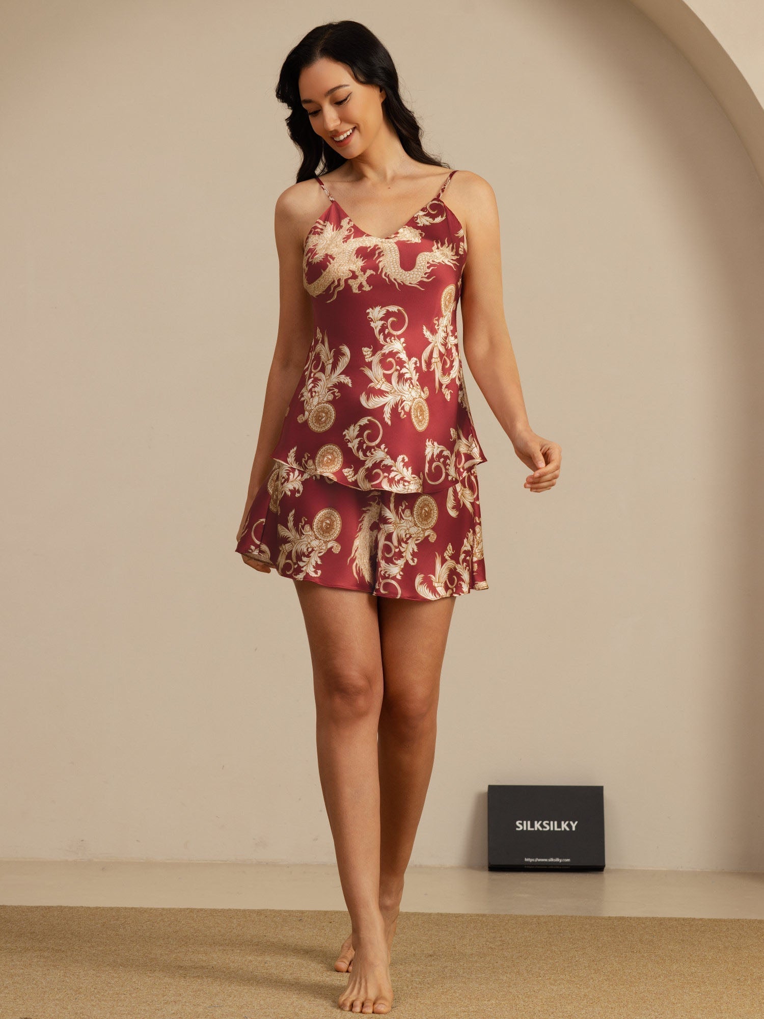 Keira | Elegant Adjustable Strap Nightgown