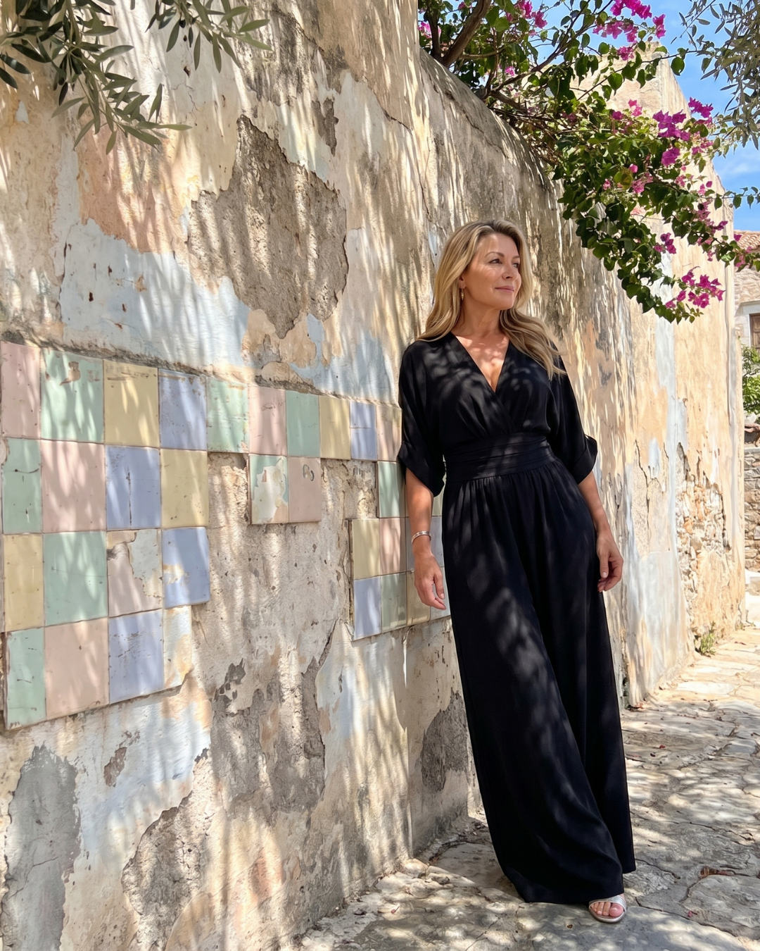 EMENE | Relaxed Wide-Leg Jumpsuit