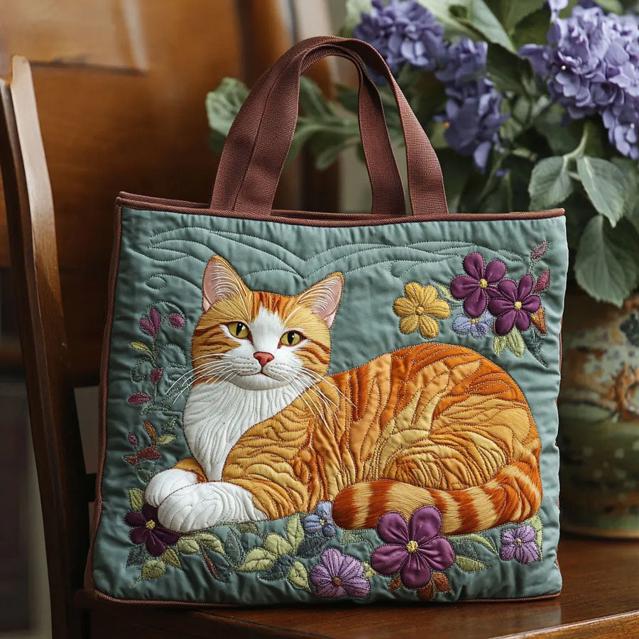 Artisan Tote - Orange Cat