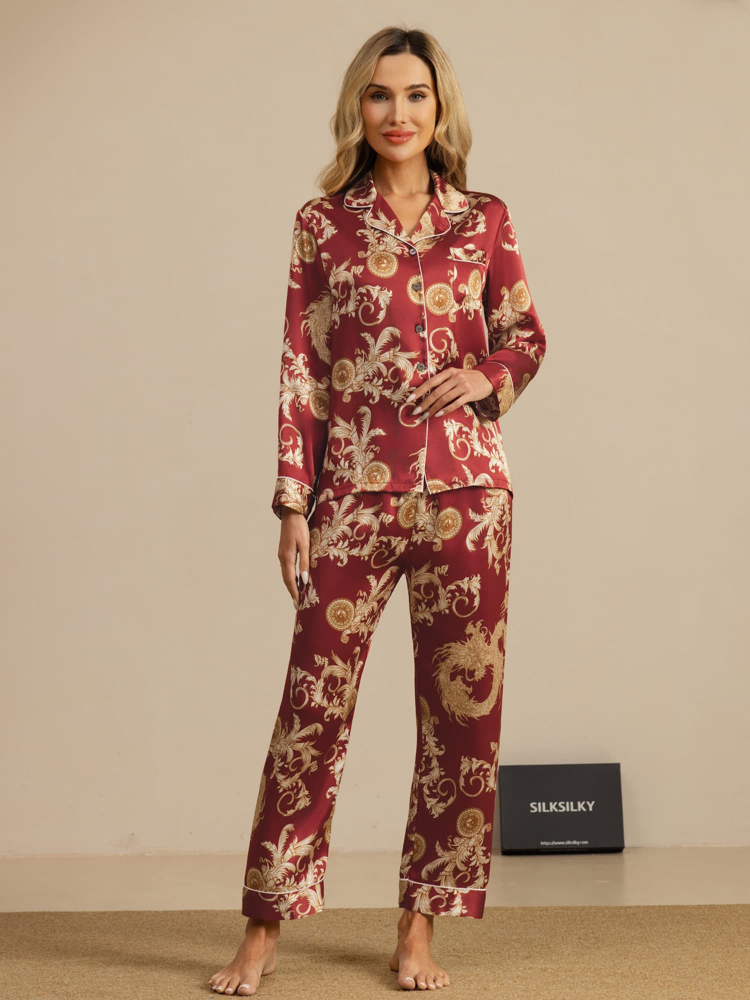 Ivy | Geometric Pyjama Set