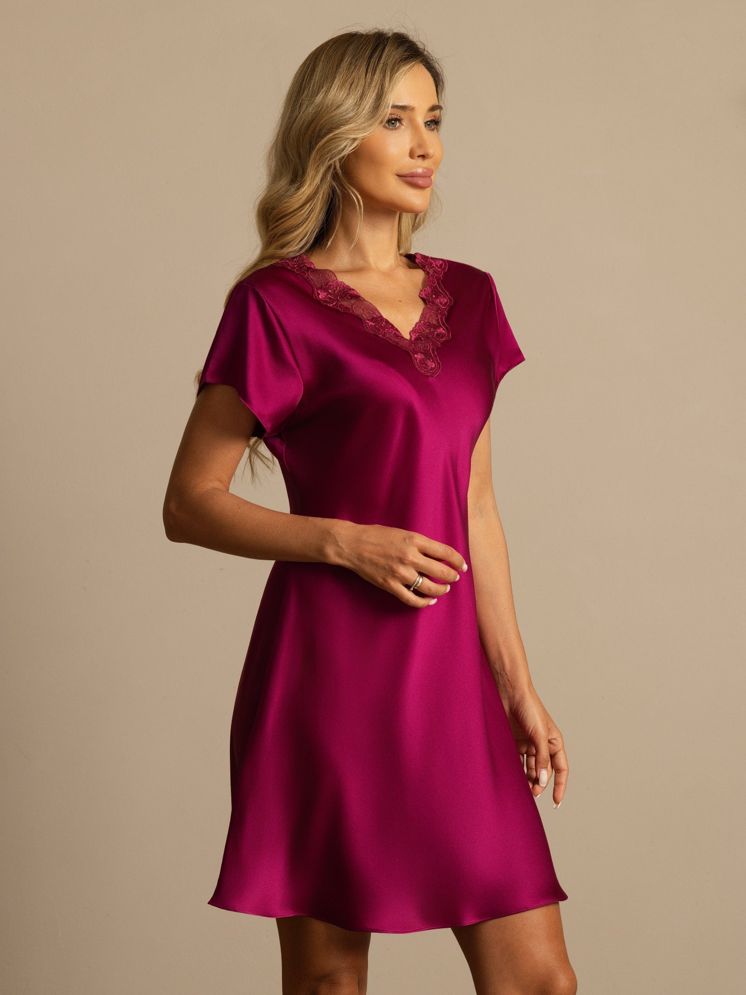 Cora | Signature Silk Nightgown