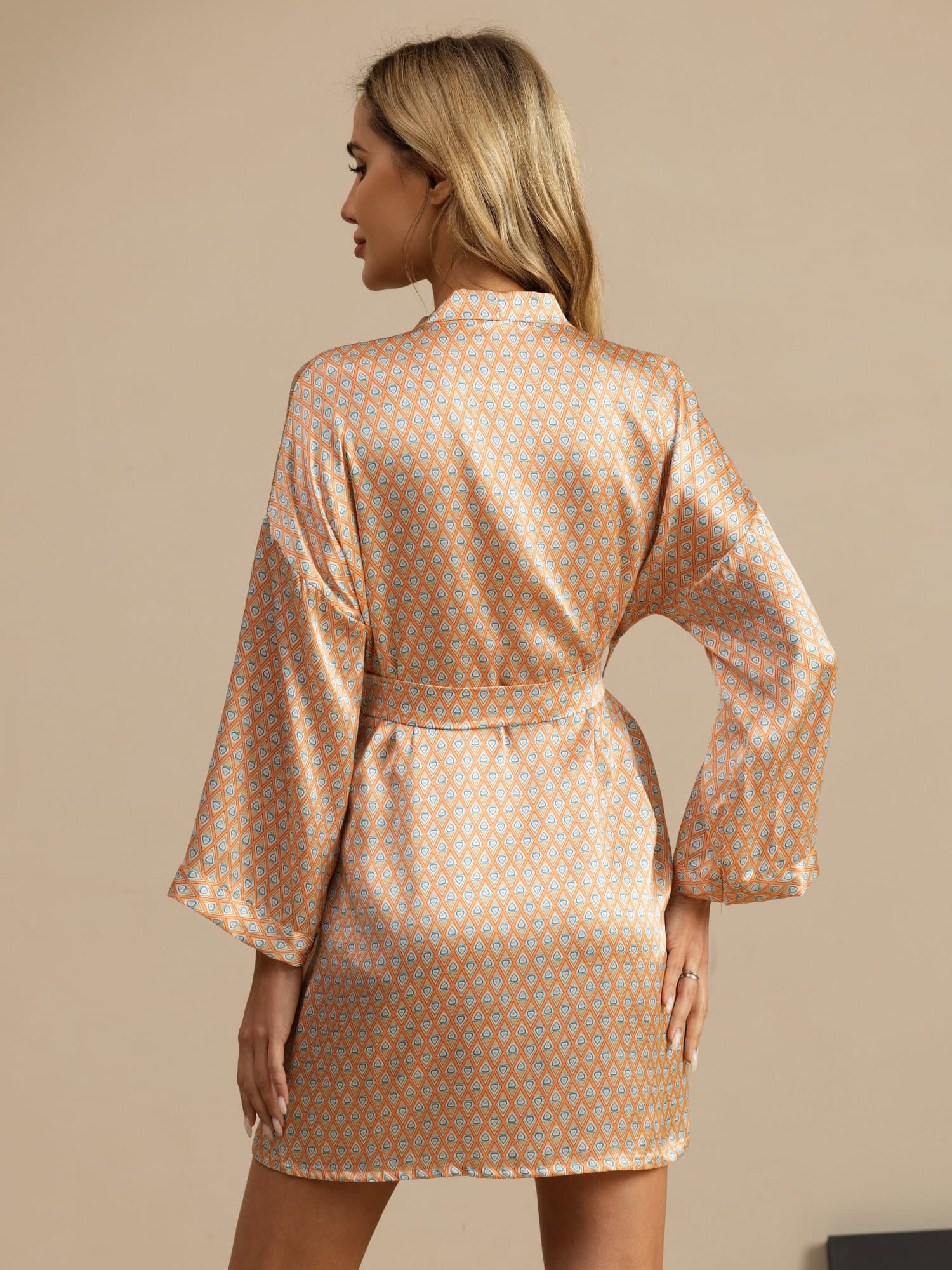 Luna | Short Silk Nightgown