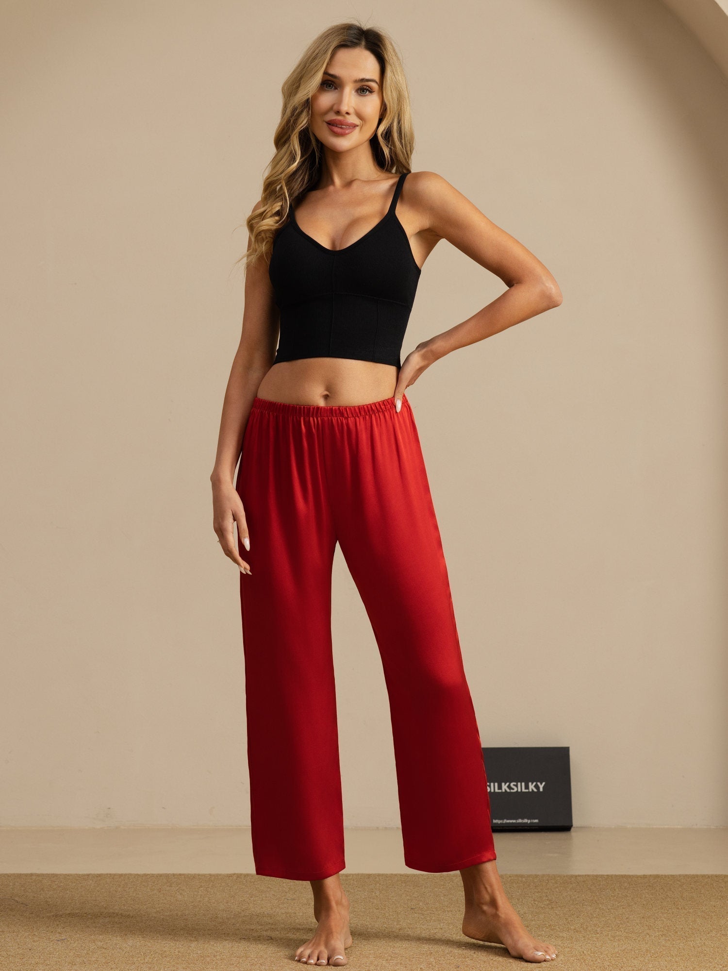 Aurora | Silk Sleep Trousers