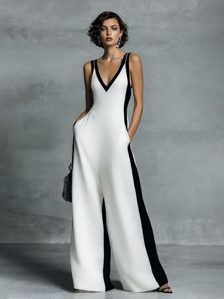 Emmeline | Fashion Black White Cotton