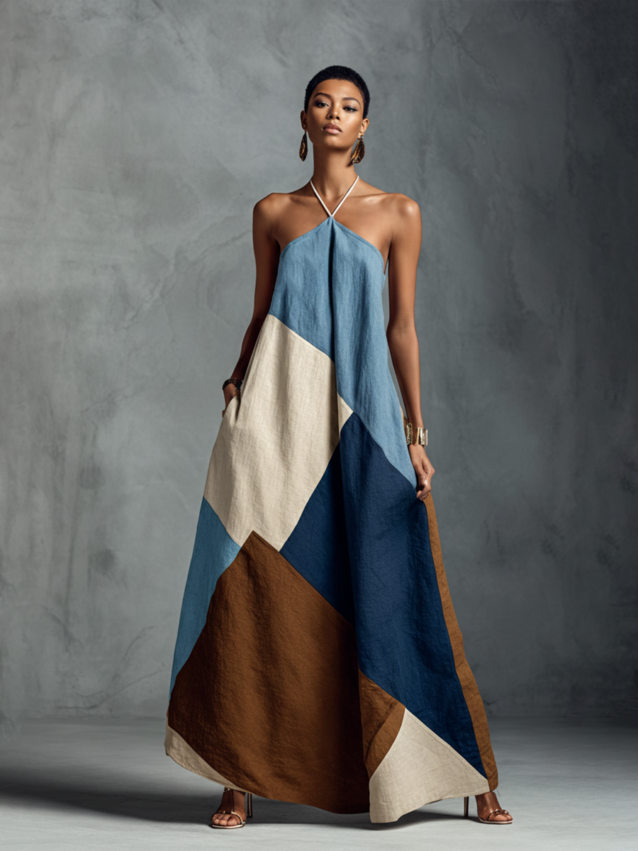 Daisy | Bohemian Multi-color Cotton Linen
