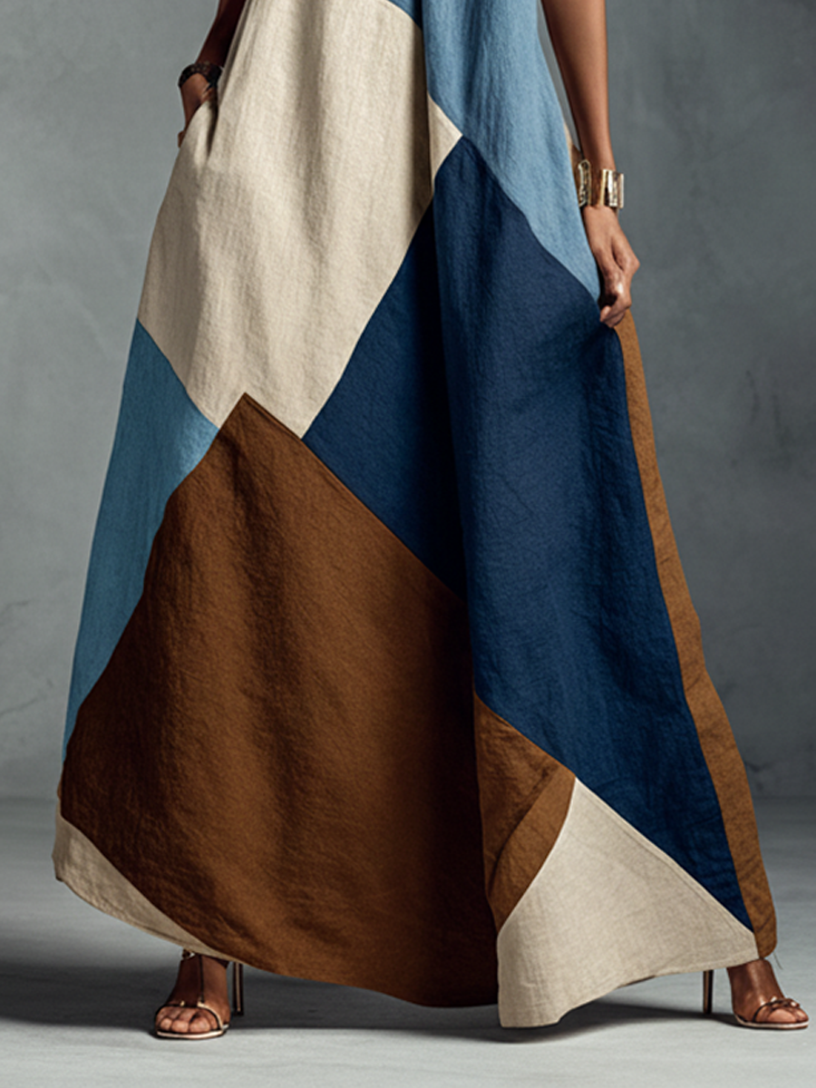 Daisy | Bohemian Multi-color Cotton Linen