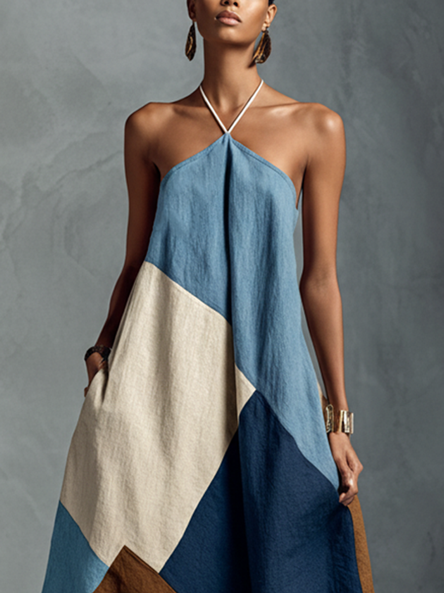 Daisy | Bohemian Multi-color Cotton Linen