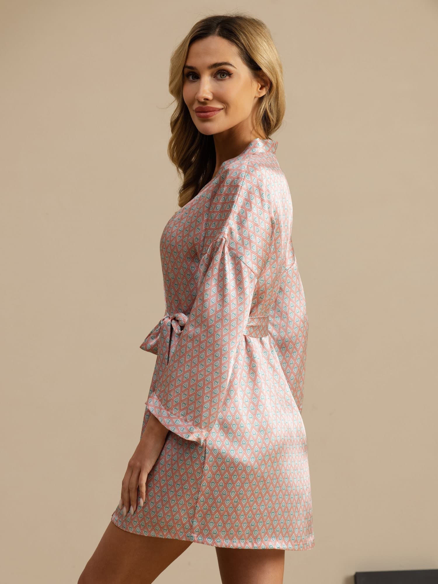 Luna | Short Silk Nightgown