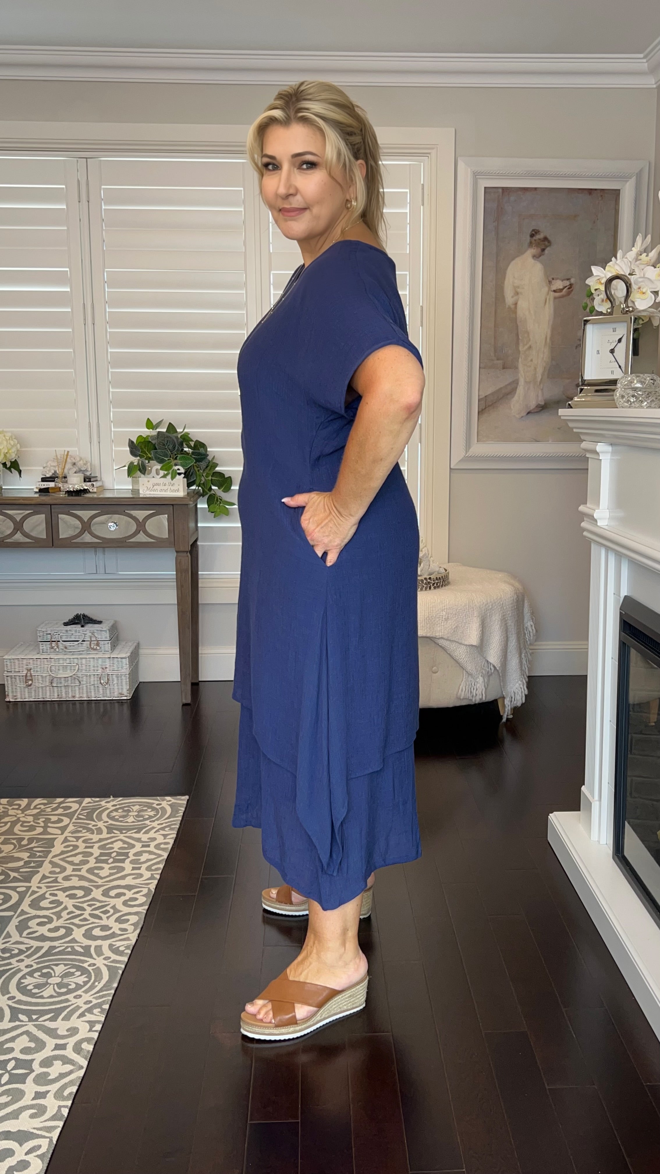 Margaret | Brigitte Floral Relaxed Dress