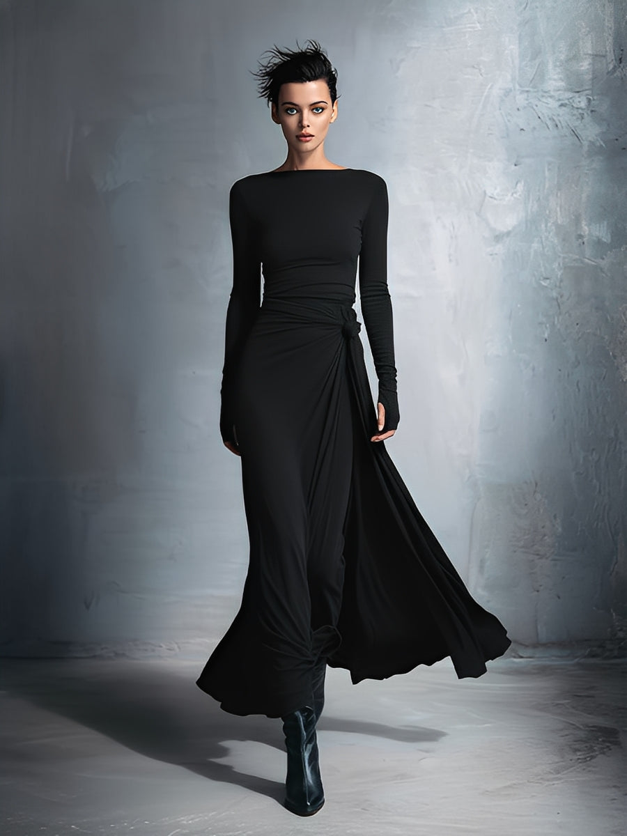 Layla | Gray Exquisite Stretch Blended