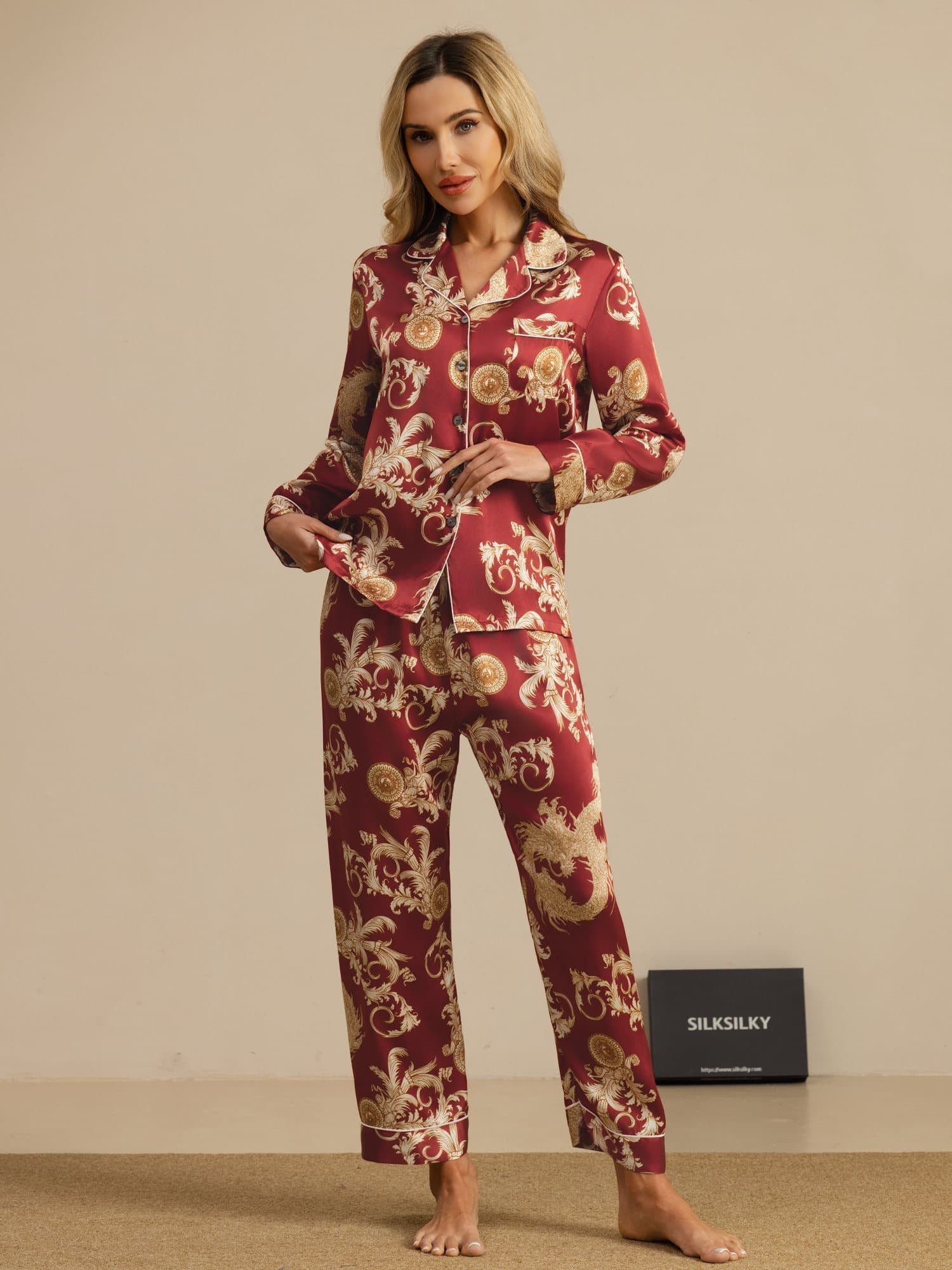 Ivy | Geometric Pyjama Set