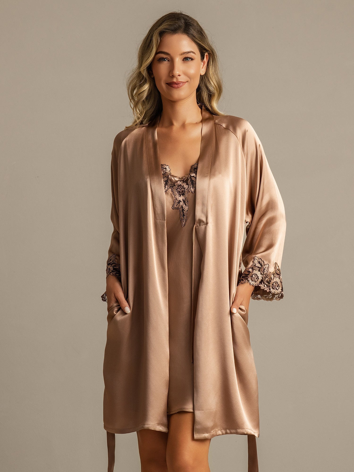 Alana | Classic Dressing Gown