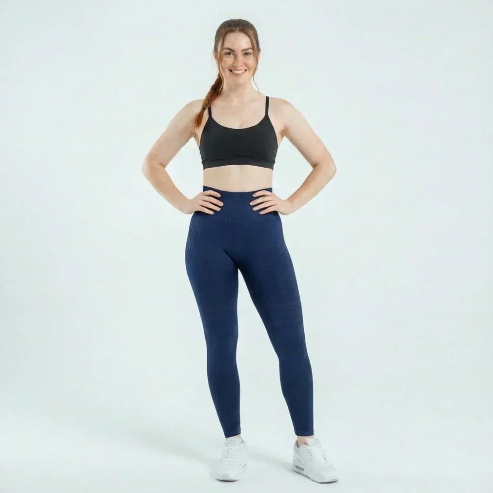 Aria | Navy Blue Sculpt Legging