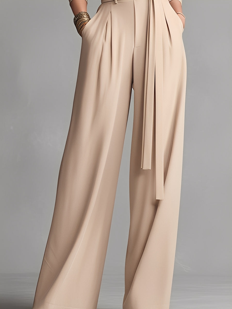 Blake | Neutral-colored Cotton Blend Knit