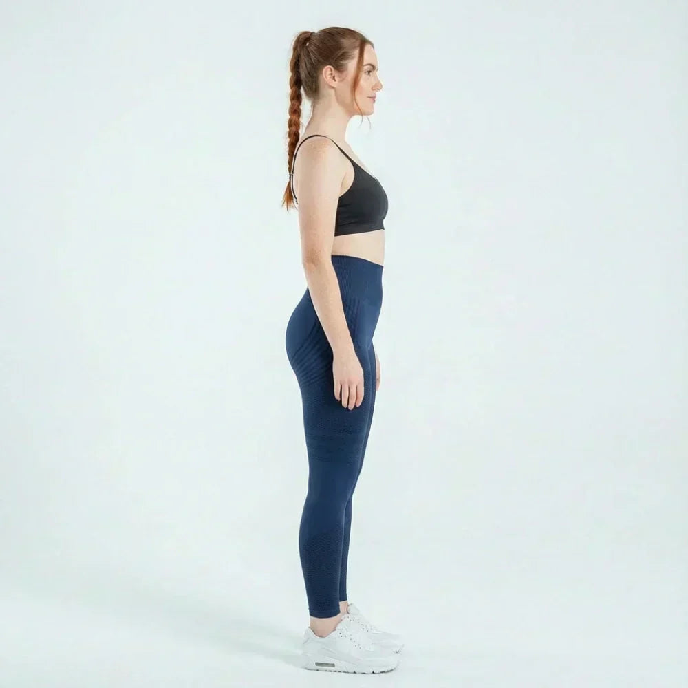 Aria | Navy Blue Sculpt Legging