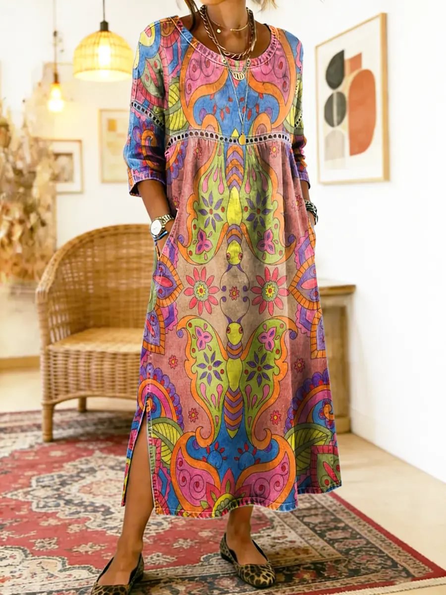 Janice | Printed Tribal Dresses