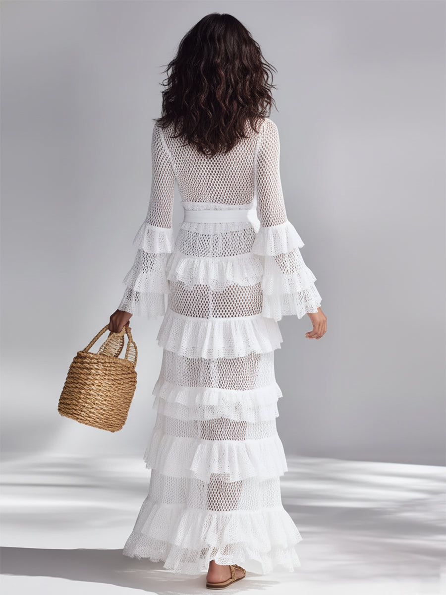 Kit | Crisp White Crochet Knit