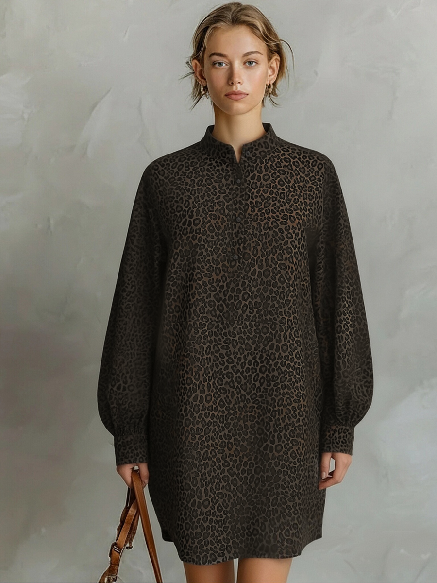 Lottie | Fashionable Brown Leopard Print