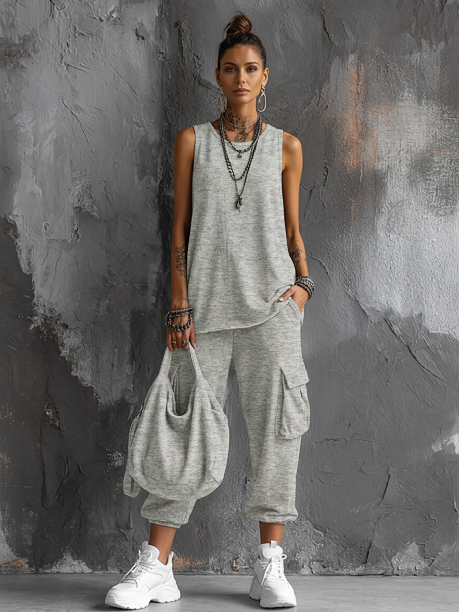 Alexa | Casual Style Dark Gray