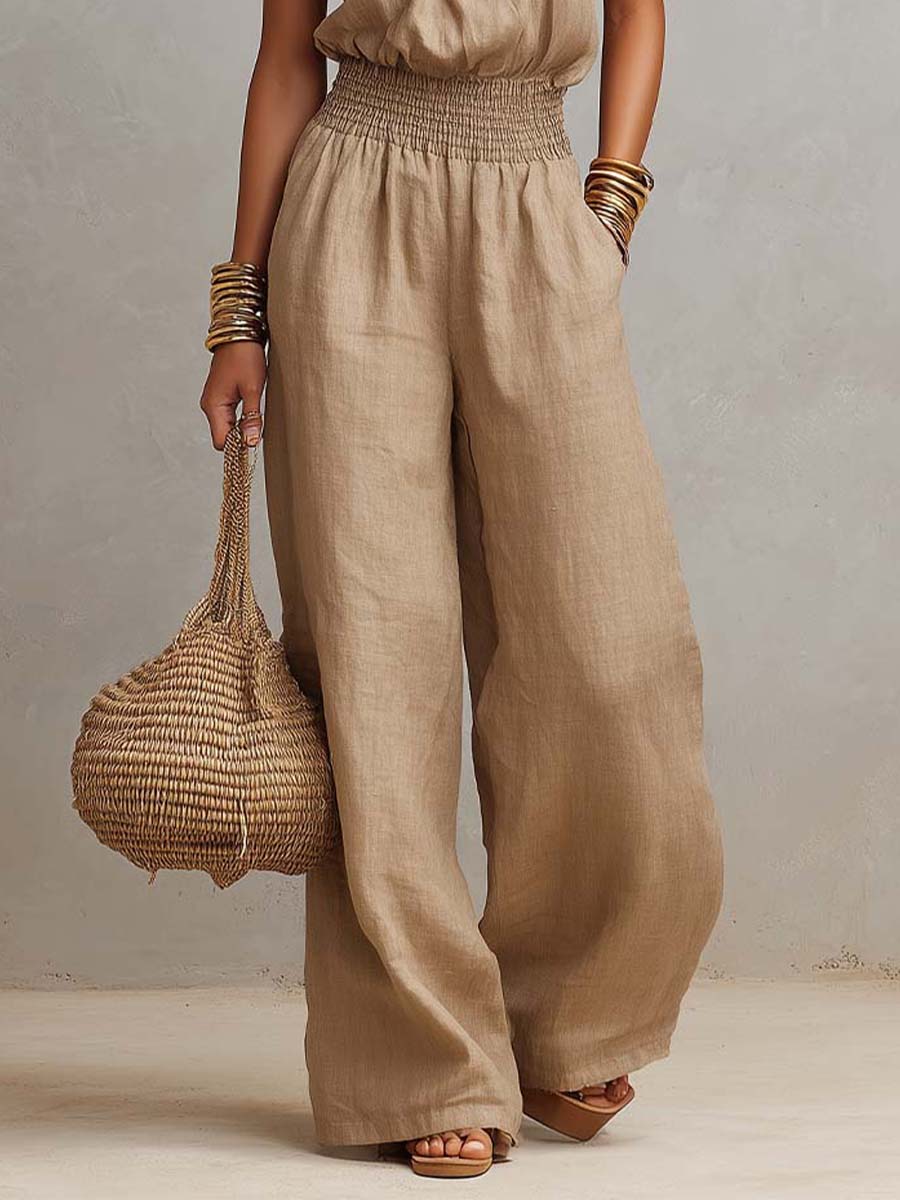 Valeria™ - Elegant Halter Neck Jumpsuit