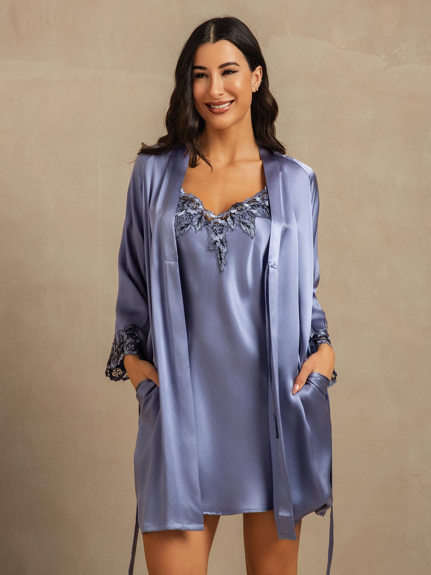 Alana | Classic Dressing Gown