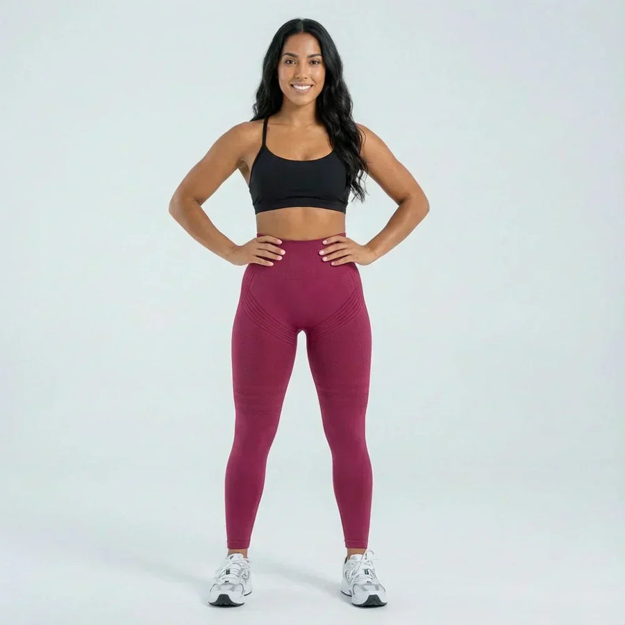 Demi | Bordeaux Sculpt Legging