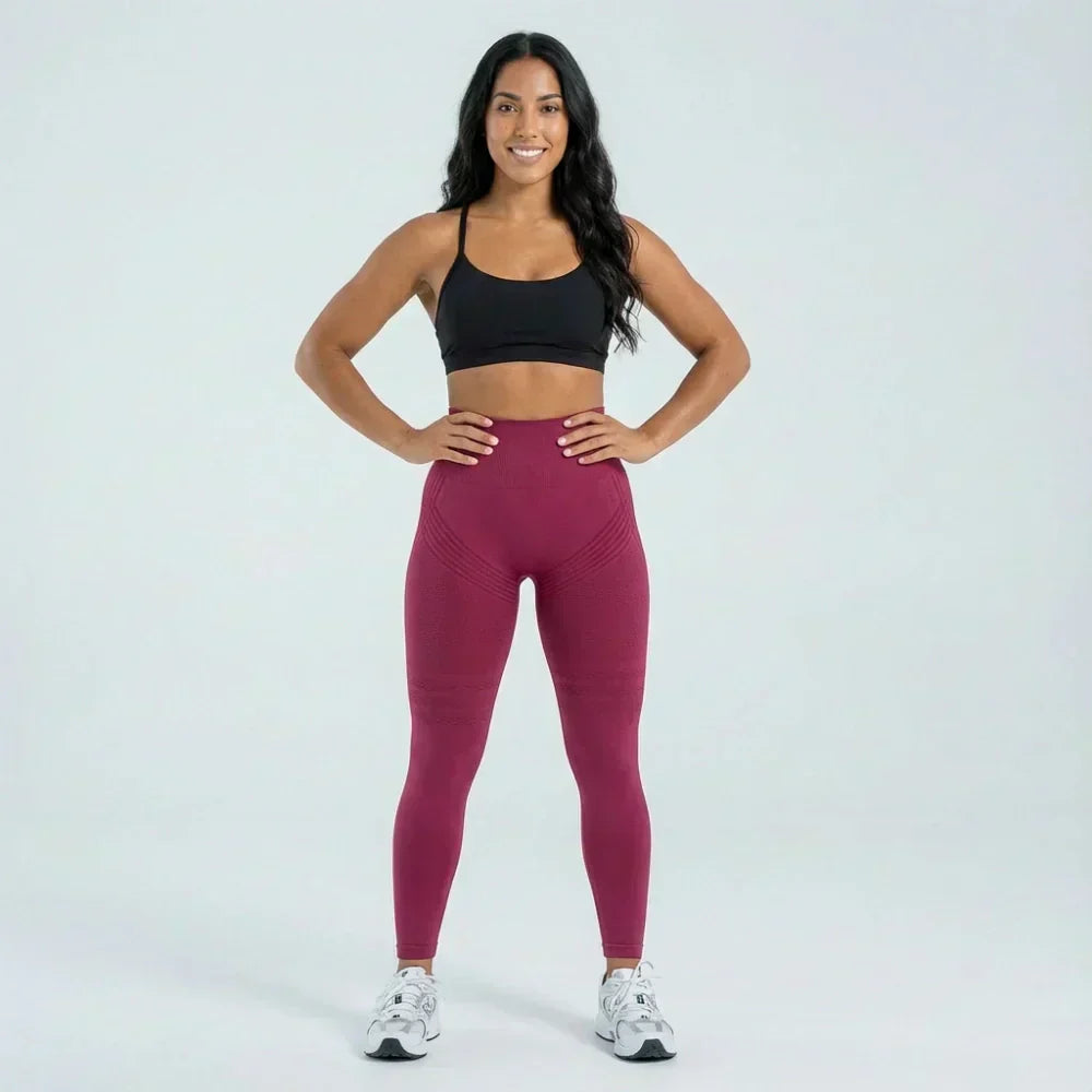 Demi | Bordeaux Sculpt Legging