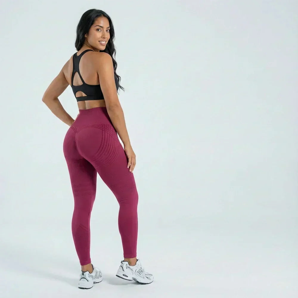 Demi | Bordeaux Sculpt Legging