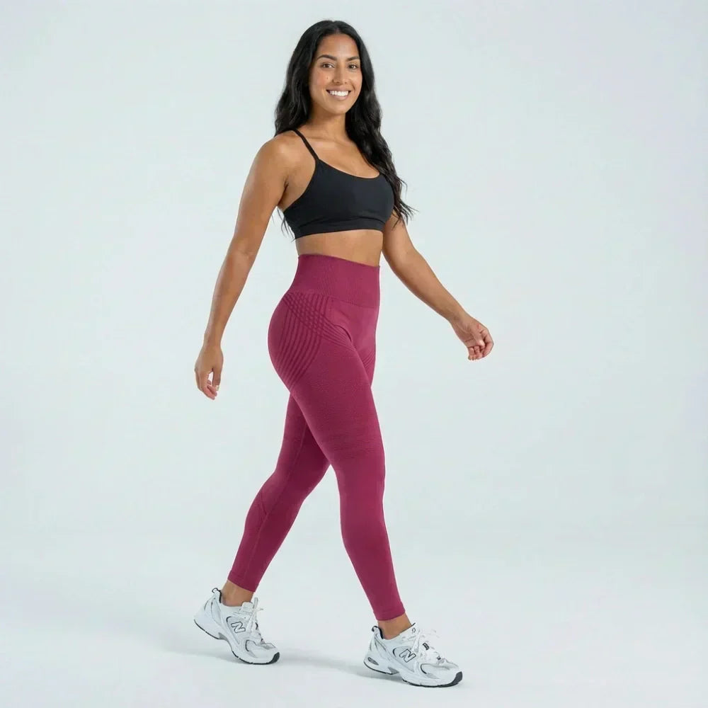 Demi | Bordeaux Sculpt Legging