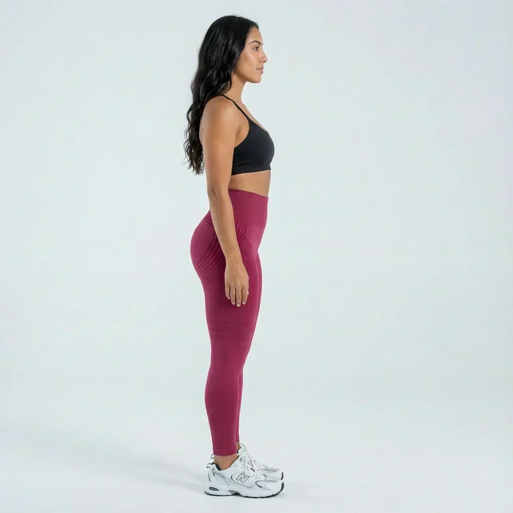 Demi | Bordeaux Sculpt Legging