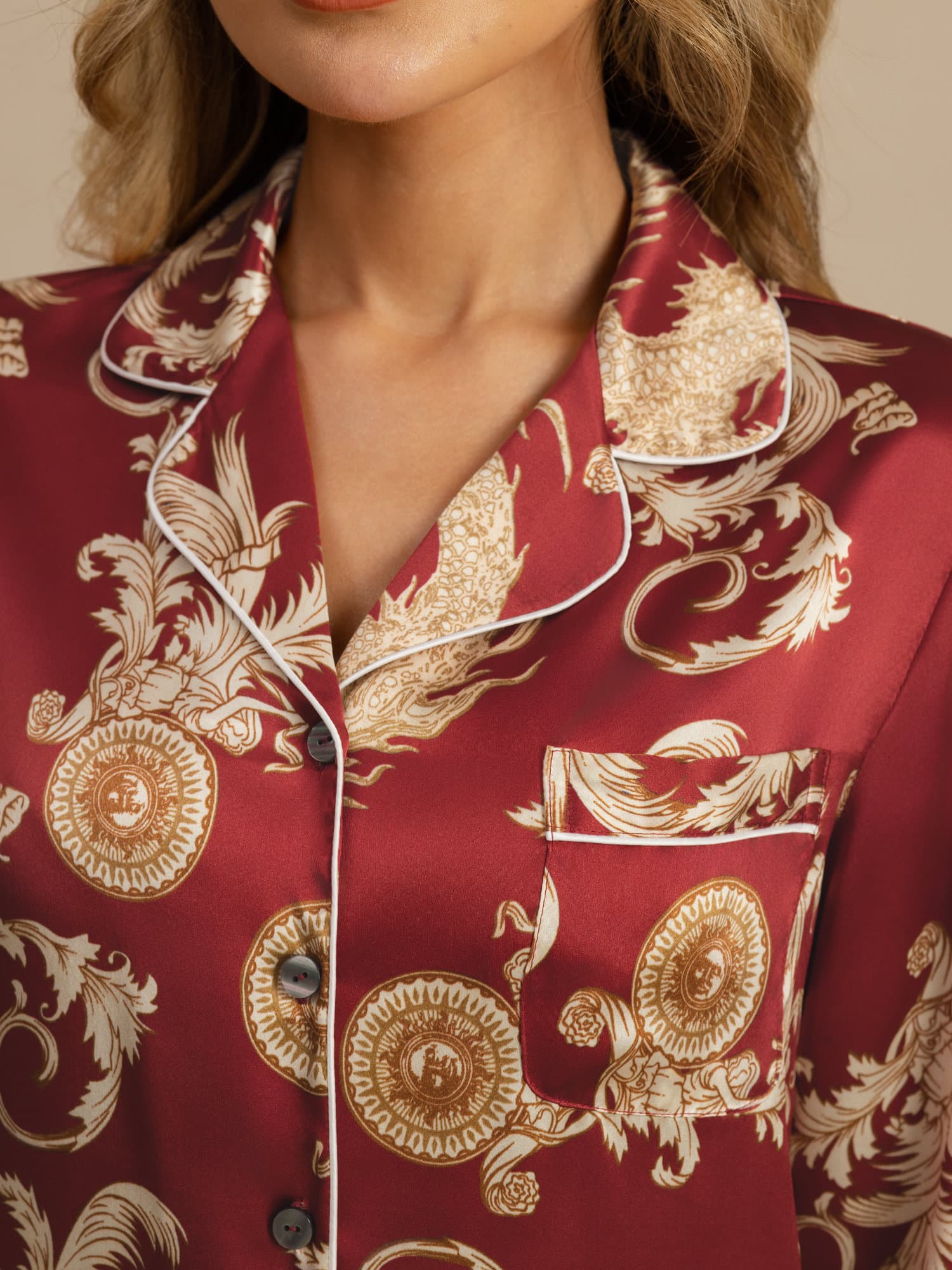 Ivy | Geometric Pyjama Set