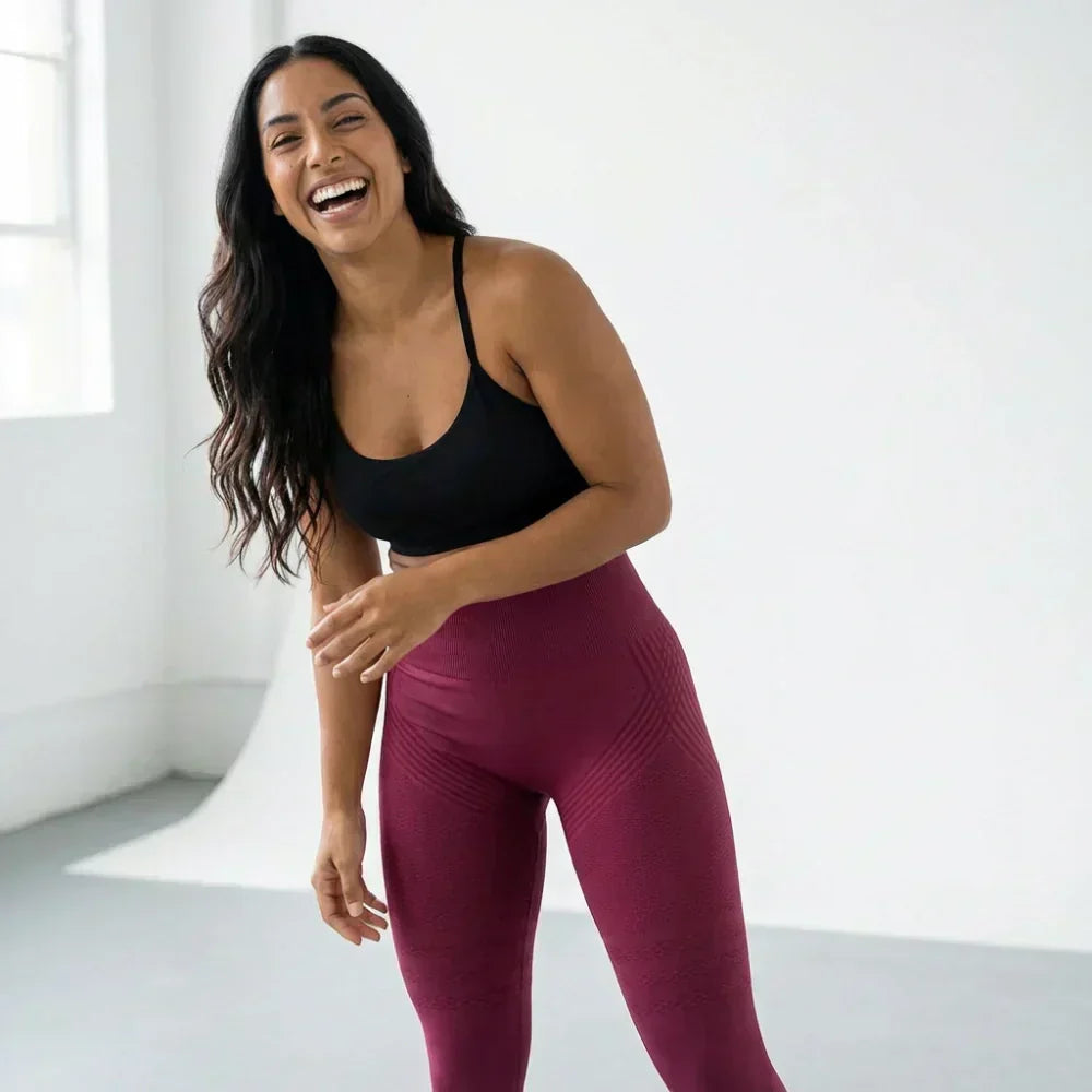 Demi | Bordeaux Sculpt Legging