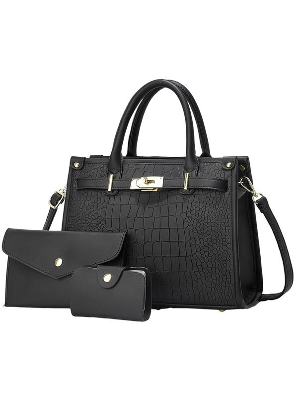Alenor | Croc Embossed Crossbody Bag
