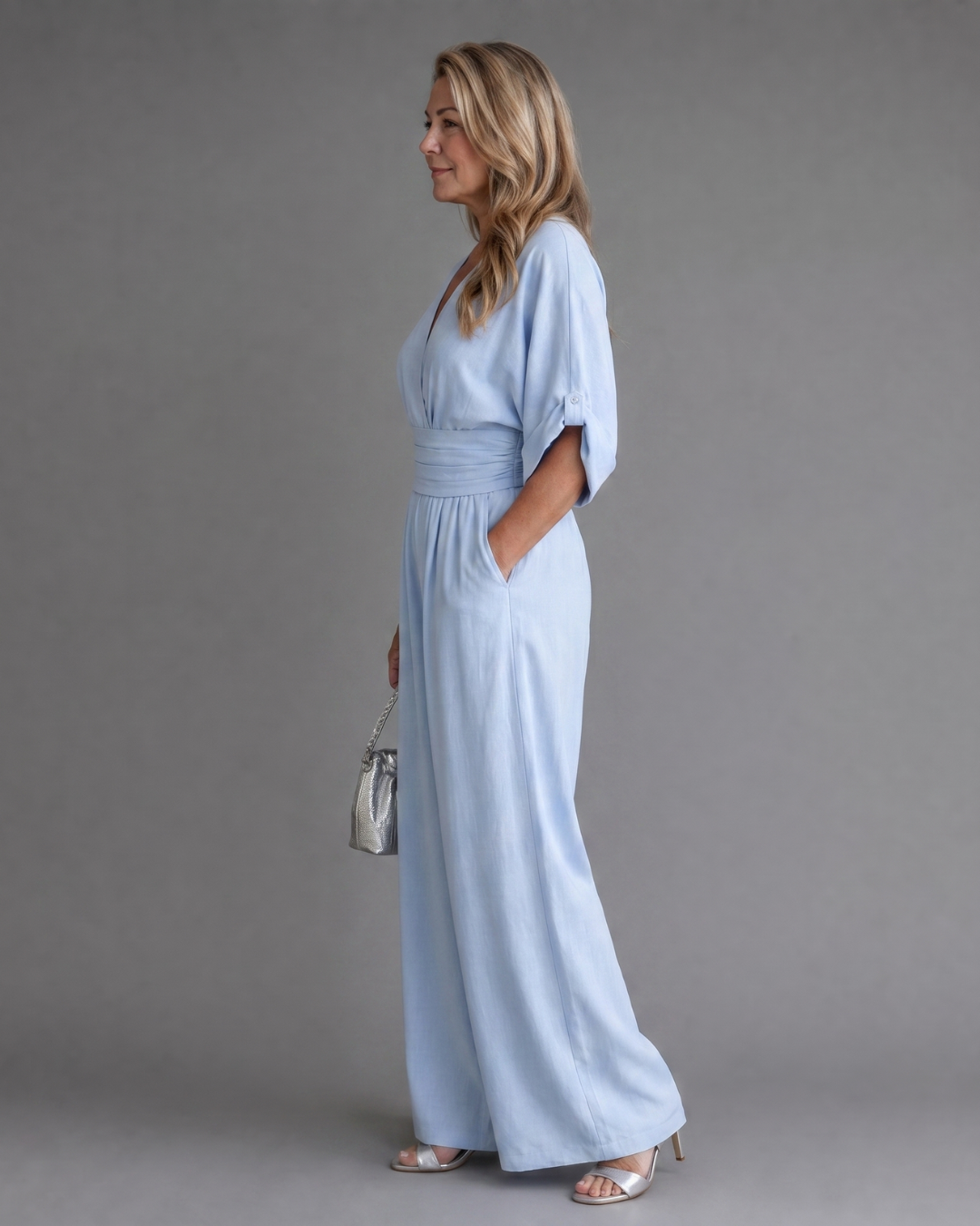 EMENE | Relaxed Wide-Leg Jumpsuit