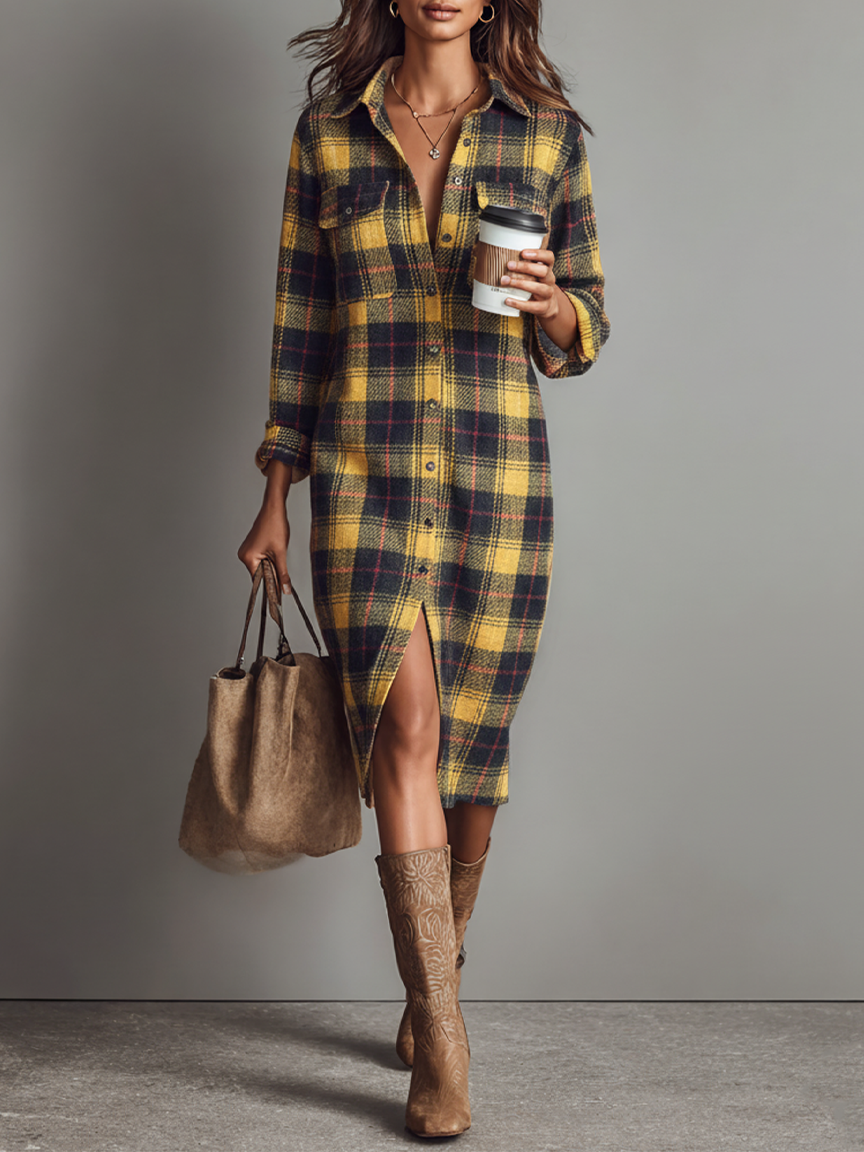 Sadie | Flannel Plaid Long Sleeve