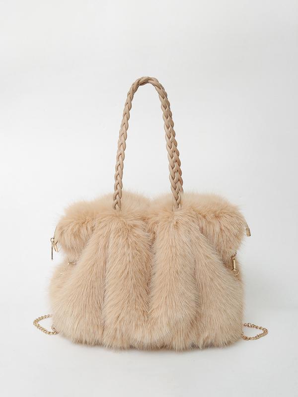 Charlotte | Velvet Tote Bag