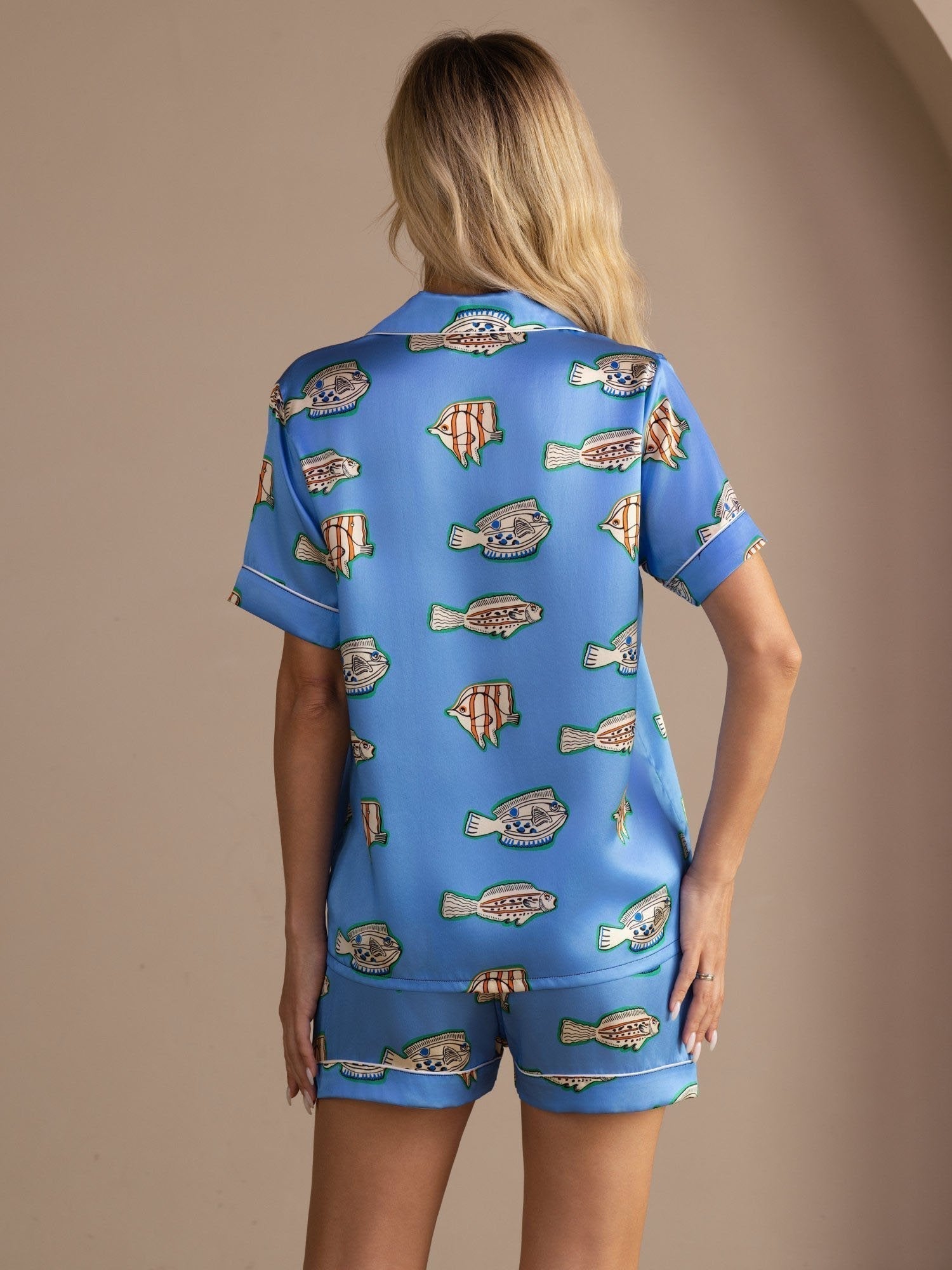 Agatha | Gathered Pyjama Set