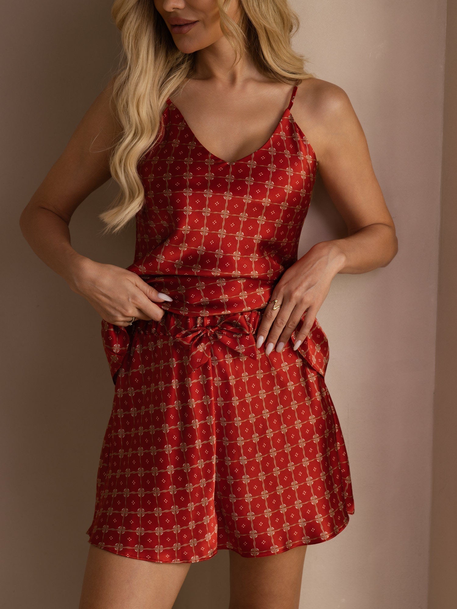 Ariel | Elegant Cami & Shorts Set