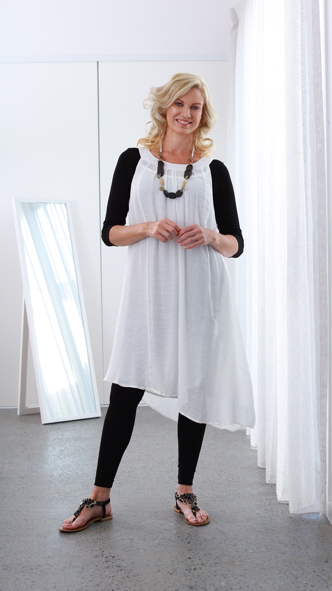 Dahlia | Paris Tie-Waist Dress