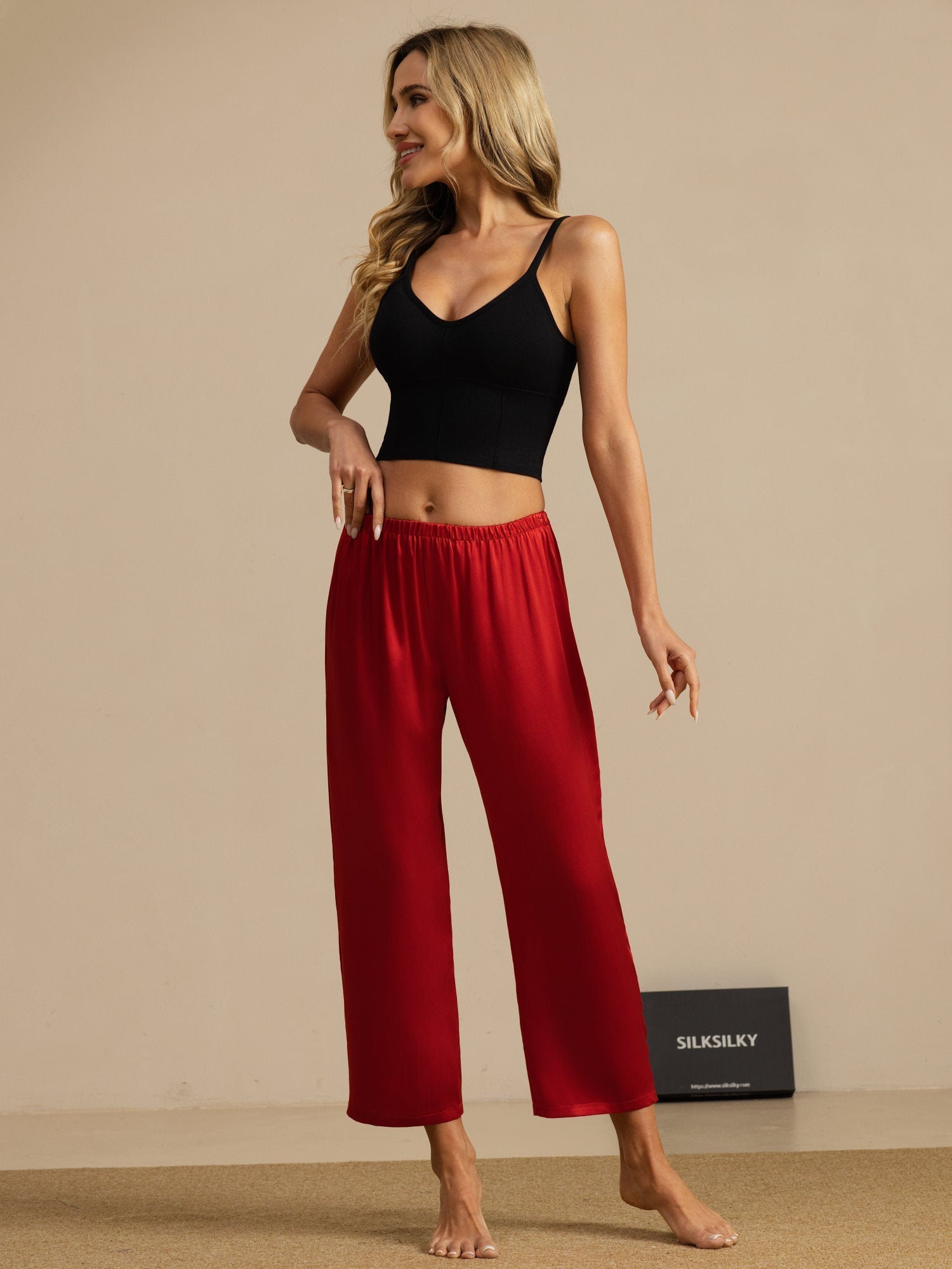 Aurora | Silk Sleep Trousers