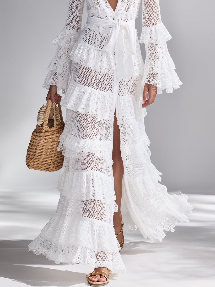 Kit | Crisp White Crochet Knit