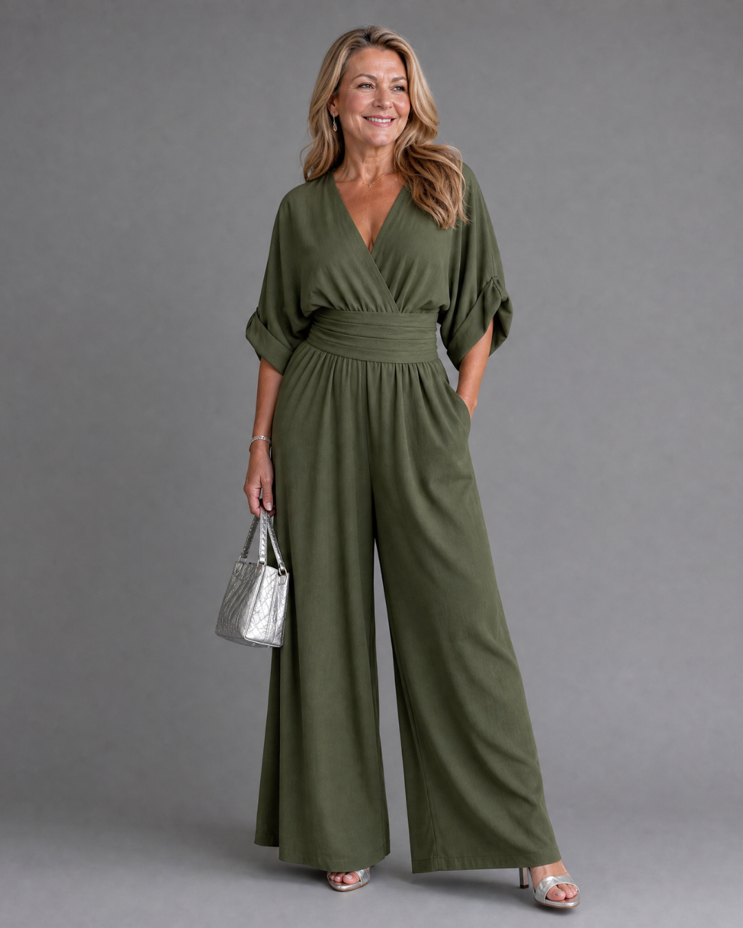 EMENE | Relaxed Wide-Leg Jumpsuit