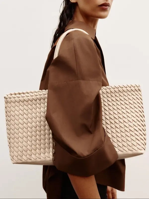Lindsay | Woven Everyday Tote